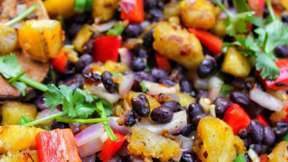 Jamacian Inspired Breakfast Hash