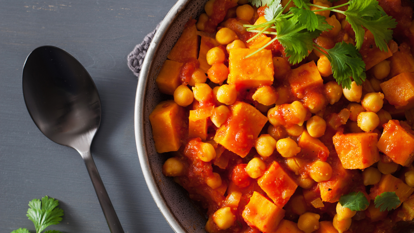 Spicy Chickpea & Sweet Potato