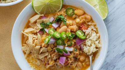 Chicken Chili With White Beans